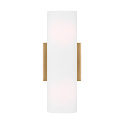 Visual Comfort Capalino 2-Light Medium Sconce by Drew & Jonathan Satin Brass