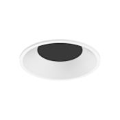 Visual Comfort Entra 3" Round Flangeless Bevel Shower Recessed Trim White