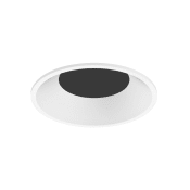 Visual Comfort Entra 3" Round Flangeless Bevel Recessed Trim White