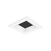 Visual Comfort Entra 3" Square Flanged Bevel Recessed Trim White