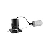 Visual Comfort Entra 2700K LED Square Adjustable Remodel 3" Trim Recessed Housing Black