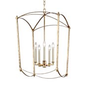 Visual Comfort Thayer 5 Light 20" Wide Taper Candle Pendant Antique Guild