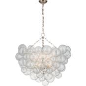 Visual Comfort Talia 12 Light 38" Wide Chandelier Burnished Silver Leaf