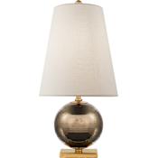 Visual Comfort Corbin 21" Table Lamp by kate spade NEW YORK Black Pearl