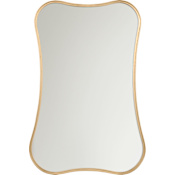 Visual Comfort Cosway 24"W x 36"H Rectangular Flat Bathroom Mirror Gild