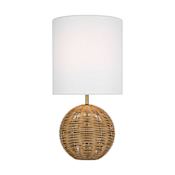 Visual Comfort Mari 18" Tall Buffet Table Lamp Burnished Brass