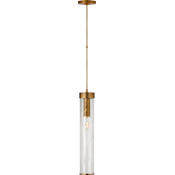 Visual Comfort Liaison 4" Pendant Light by Kelly Wearstler Antique-Burnished Brass