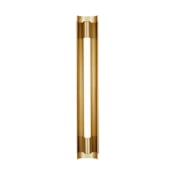 Visual Comfort Carson 22" Tall LED Bath Bar - ADA Compliant Burnished Brass