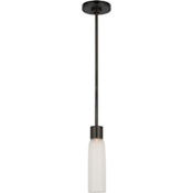 Visual Comfort Volver 3" Wide Mini Pendant Bronze