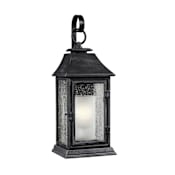 Visual Comfort Shepherd 20" Tall Wall Sconce Dark Weathered Zinc