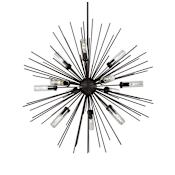 Visual Comfort Hilo 12 Light 36" Wide Sputnik Outdoor Chandelier Oil Rubbed Bronze