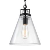 Visual Comfort Corddello 10" Wide Pendant Oil Rubbed Bronze