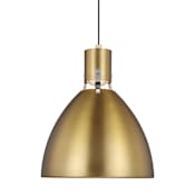 Visual Comfort Brynne 15" Wide LED Pendant Burnished Brass