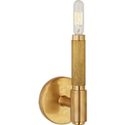 Visual Comfort Barrett 13" Tall Wall Sconce Natural Brass