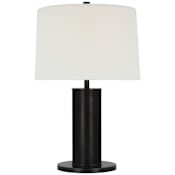 Visual Comfort Beckford 23" Tall Buffet Table Lamp Bronze / Linen