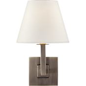 Visual Comfort Architectural 14" Tall Wall Sconce Brushed Steel