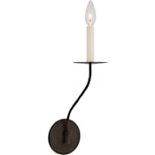 Visual Comfort Belfair 16" Tall Wall Sconce Aged Iron