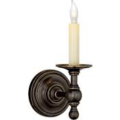 Visual Comfort Classic 4-1/2" Wide Wall Sconce Bronze