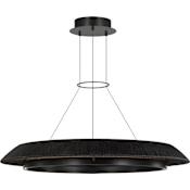 Visual Comfort Noa 39" Wide Ring Chandelier Bronze