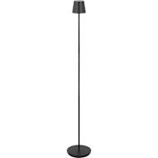 Visual Comfort Nevis 49" Tall Buffet Floor Lamp Black