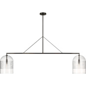 Visual Comfort Leano 2 Light 10" Wide Chandelier Bronze
