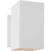 Visual Comfort Pohl 9" Tall Outdoor Wall Sconce with Durable StoneStrong Shade Outdoor Textured White
