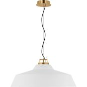 Visual Comfort Forge 28" Wide LED Chandelier Natural Brass
