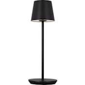 Visual Comfort Nevis 15" Tall LED Accent Table Lamp Black