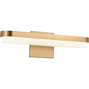 Visual Comfort Ismary 18" Wide LED Bath Bar Burnished Brass