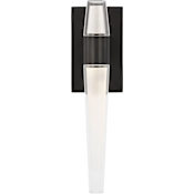 Visual Comfort Lassell 2 Light 11" Tall LED Bathroom Sconce Dark Bronze