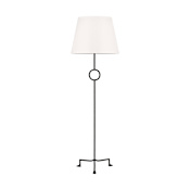 Visual Comfort Montour 64" Tall Floor Lamp Aged Iron
