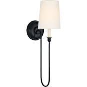 Visual Comfort Vendome 21" Tall Cordless Wall Sconce Bronze