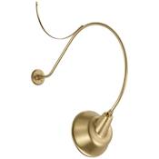 Visual Comfort Thomas O'Brien 45" Tall Outdoor Wall Sconce with Hand-Rubbed Antique Brass Tilted Bowers Shade Hand-Rubbed Antique Brass