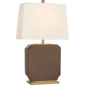 Visual Comfort Monique 20" Tall Vase Table Lamp Positano Sand