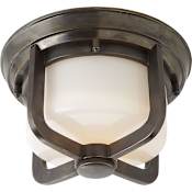 Visual Comfort Milton 9" Flush Mount by Thomas O'Brien Bronze