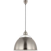 Visual Comfort Eugene 21" Large Pendant by Thomas O'Brien Antique Nickel