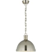Visual Comfort Hicks 13" Large Pendant with Acrylic Diffuser by Thomas O'Brien Antique Nickel