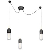Visual Comfort Junio 3 Light Configurable Multi Light Pendant Bronze / Brass