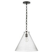 Visual Comfort Katie 15" Pendant Light by Thomas O'Brien Bronze