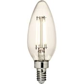 Visual Comfort 5 Watt Dimmable Candelabra (E12) LED Bulb - 500 Lumens, 2700K, and 90CRI Clear