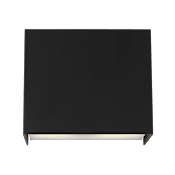 Visual Comfort Brompton 5" Tall LED Wall Sconce Nightshade Black