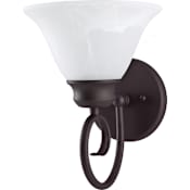 Volume Lighting Troy Single Light 11" Tall Bathroom Sconce Antique Bronze