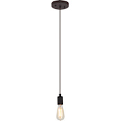 Volume Lighting Prelude Single Light 2" Wide Mini Pendant Antique Bronze