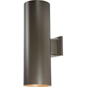Volume Lighting Single Light 18" Tall LED Outdoor Wall Sconce Antique Bronze