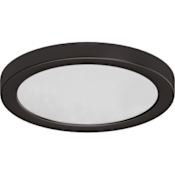 Volume Lighting Single Light 10" Wide Integrated LED Flush Mount Ceiling Fixture / Wall Sconce Antique Bronze