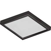 Volume Lighting Single Light 12" Wide Integrated LED Flush Mount Square Ceiling Fixture / Wall Sconce Antique Bronze