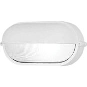 Volume Lighting Single Light 7" Tall Outdoor Wall Sconce White