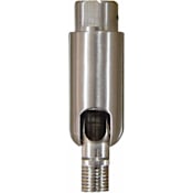 Volume Lighting Swivel for Sloped Ceiling Installation Brushed Nickel
