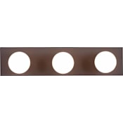 Volume Lighting 3 Light 18" Width Bathroom Vanity Strip Antique Bronze