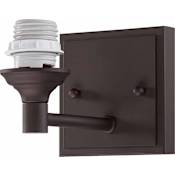 Volume Lighting Milena Wall Sconce with 1 Light Antique Bronze